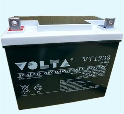 廠家供應VOLTA（沃塔）12V33AH鉛酸蓄電池免維護型 3