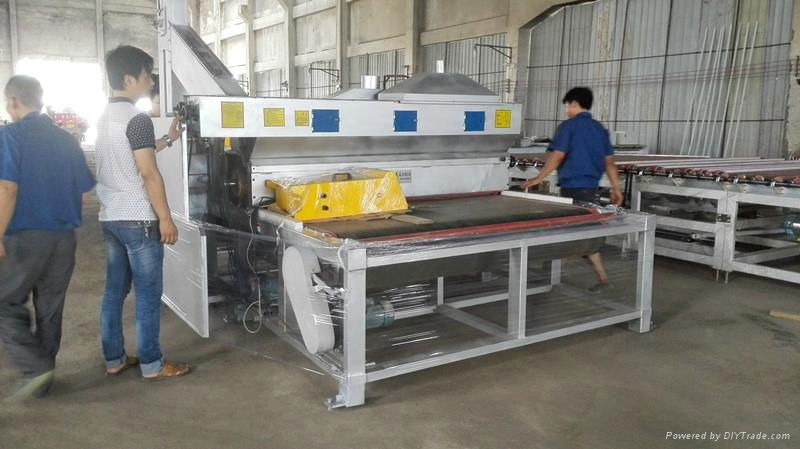 2100New type automatically glass frosting machine