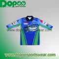 Promotional custom made sports team LONG sleeve fishing jersey  4