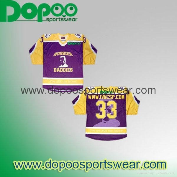custom sublimation ice hockey jersey as your design 2