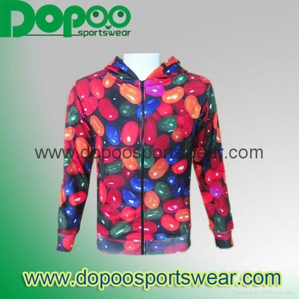 custom men sublimation print fruit hoodies sweatshirt  5
