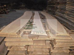 KD oak lumber