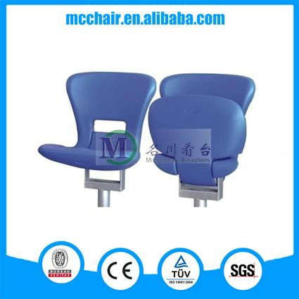 2016 Gemini Factory Price eco-friendly chairs Plastic Folding Stadium Seat 4