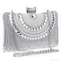 fashional ladies cluch bags  Full Crystal Evening Ba  shining evening clutch