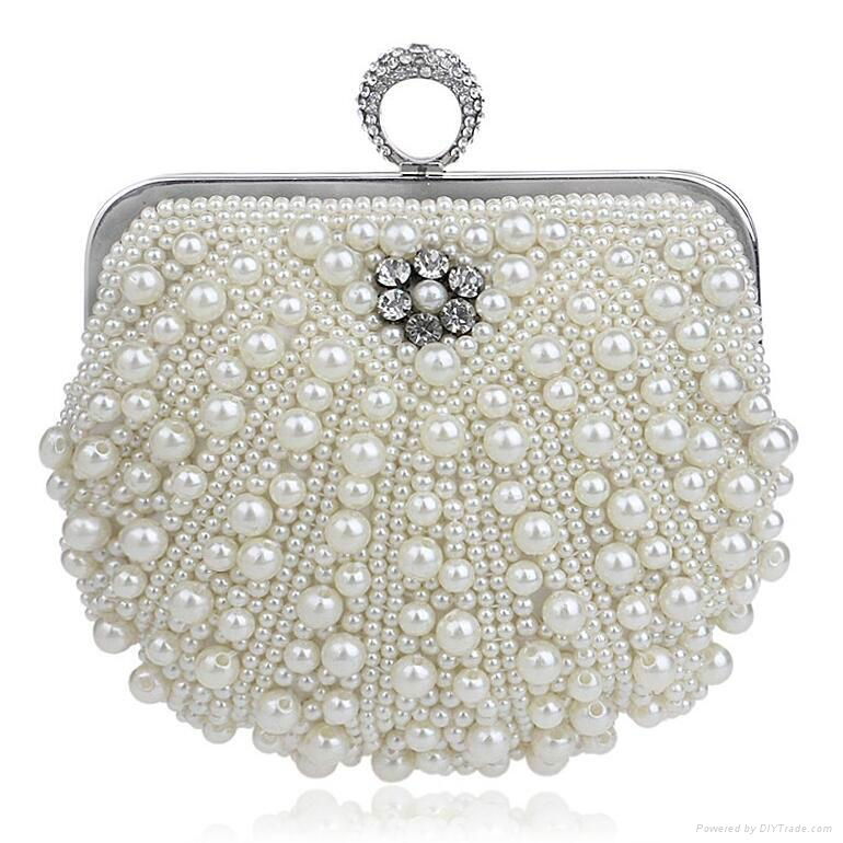  Satin Beaded Evening Clutch Purse Hand bag Elegant evening bags,purses,gift bag 2