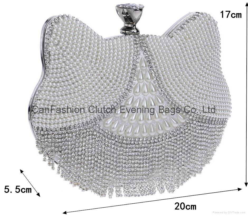  Owl Shape Full Crystal Evening Bag  Gift bags tote bag clutch bag 2