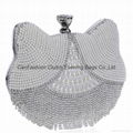 Owl Shape Full Crystal Evening Bag  Gift