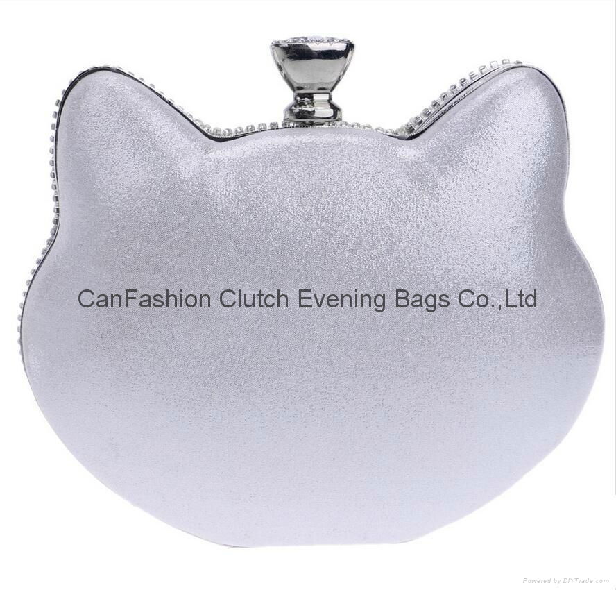  Owl Shape Full Crystal Evening Bag  Gift bags tote bag clutch bag 3