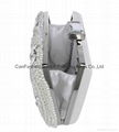  Luxury Women's Rhinestone Clutch Evening eye-catching  evening bag ceramic  bag 5