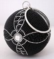 Lady Evening Hand Bag With non-clapping Chain  Evening Clutch ball bags  4