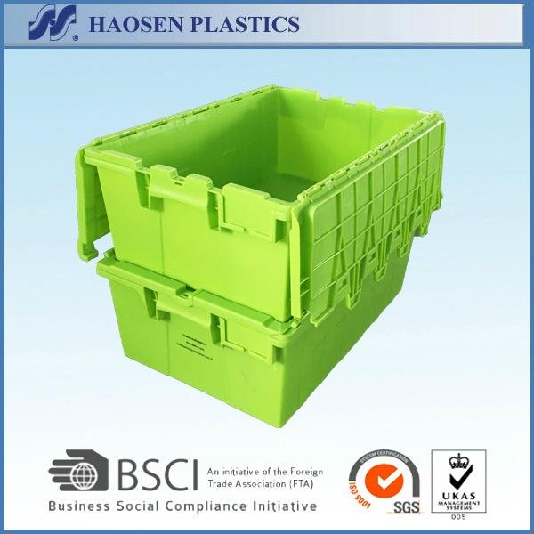 Plastic moving crate logistics plastic box  2