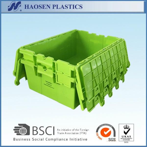Plastic moving crate logistics plastic box  4