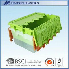 Factory stackable plastic tote box wholesale