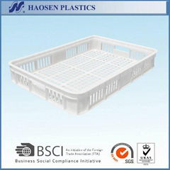 Factory food grade carte cheap plastic crate wholesale 