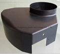 Thermoforming plastic cover for machine 1