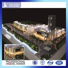 3D Commercial plaza models scale wholesale trade market model making 