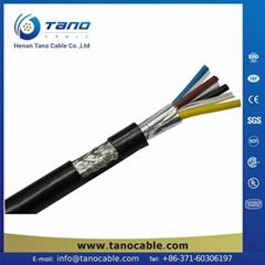 2016 HOT SALE! Multi Pairs 0.75mm2 control cable price PVC Sheath