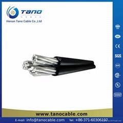 1 KV overhead cable PE abc cable Gelding cable 
