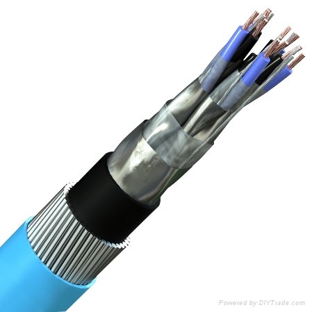 Made in China PVC insulation 3 cores Overall Screened Copper instrument cable 5