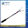control cable 0.5mm2 Multi core control cable 4 pairs control cable 250V 2