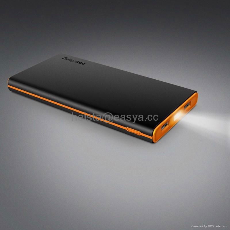 EasyAcc 10000mAh Portable Power Bank External Battery for Smartphones Tablets