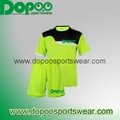custom children polyester football wears with colorful printing 2