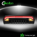 Meilan X5 wireless remore control turn signal bike rear light laser lights 1