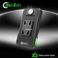 Meilan X2 Bicycle Cree front light Phone holder Waterproof power bank  2