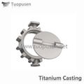 Titanium Casting  valve ASTM B367