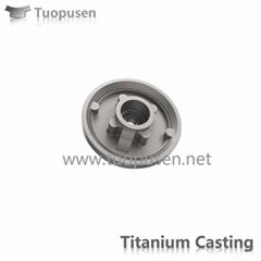 tiatnium casting  tiatnium   pump cover Grade C2/3/5 