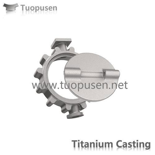  titanium investment castings pump casing pump cover 2