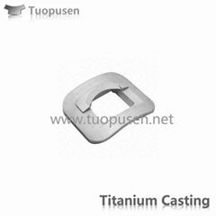  artwork titanium investment casting as your drawing