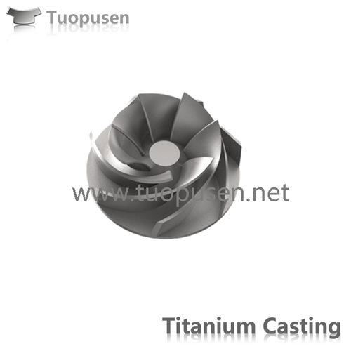 tiatnium investment casting part custom made 2