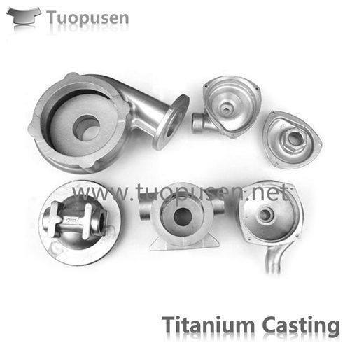Titanium Casting Graphite ASTM B367 Mold Pump Casing 