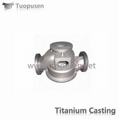 titanium casting valve   Grade C2/3/5  with HIP