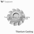 tiatnium castings  tiatnium   pump cover