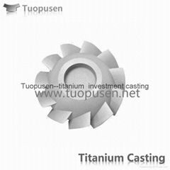 tiatnium castings  tiatnium   pump cover Grade C2/3/5 