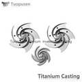 tiatnium castings  tiatnium   pump cover Grade C2/3/5  2