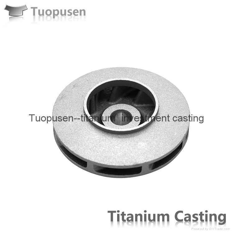 tiatnium castings  tiatnium   pump cover Grade C2/3/5  3