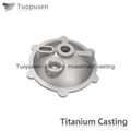 tiatnium casting  tiatnium   pump cover Grade C2/3/5 