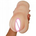 Realistic artificial vagina adult sex toys for men japan rubber Pocket Pussy  7