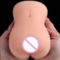 Artificial silicone pocket vagina real palstic pussy sex toy male masturbation  9