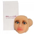 Male Masturbation Silicone solid love doll open mouth with teeth for men OYB-024