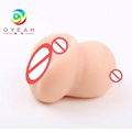 Real Silicone mini Sex Dolls Anal vagina big breast adult love doll for men   