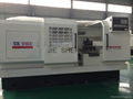 cnc horizontal lathe CK6180 for motorcycle accessories 4