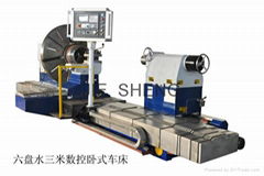 cnc horizontal lathe CK6180 for motorcycle accessories