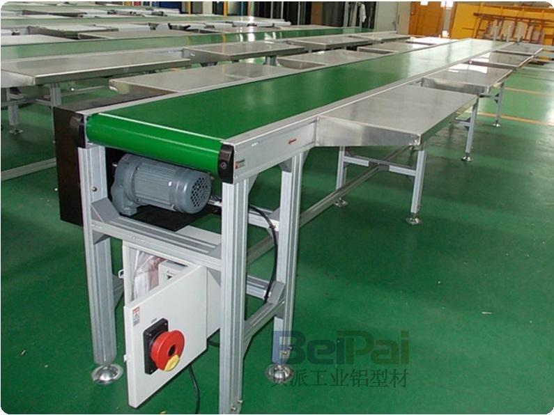 贝派专业生产铝型材输送线系列产品