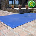 Durable ang strong plastic swimming pool cover 4