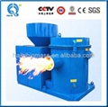 Biomass rice husk pellet burner