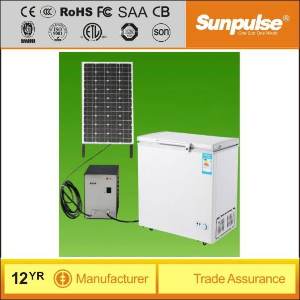 150L solar energy commercial Blast Freezer for Fish and Chicken with Competitive
